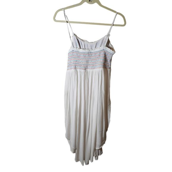 Free People Top Womens Medium Dress Babydoll Boho Chic Coastal Cottage Floral - Picture 10 of 14